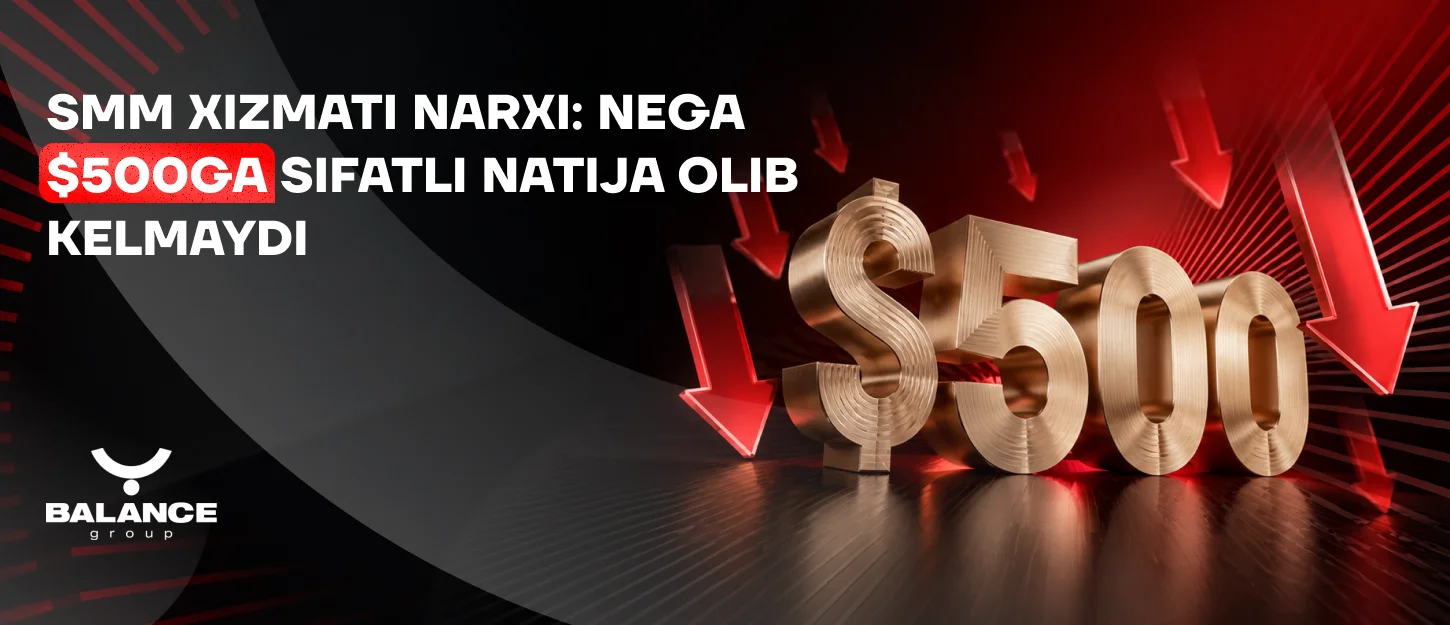 SMM xizmati narxi